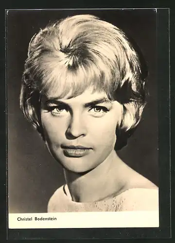 AK Schauspielerin Christel Bodenstein im Portrait