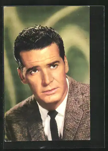 AK Schauspieler James Garner in Anzug und Krawatte