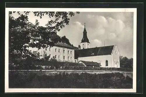 AK Deggendorf, Wallfahrtskirche und Redemptoristenkloster