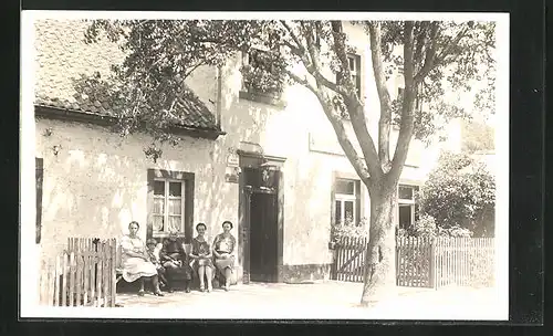 Foto-AK Michelbach /Gerolstein, Gasthaus Johann Baums