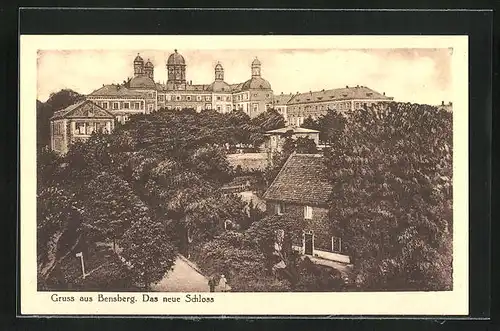 AK Bensberg b. Buer, Das neue Schloss