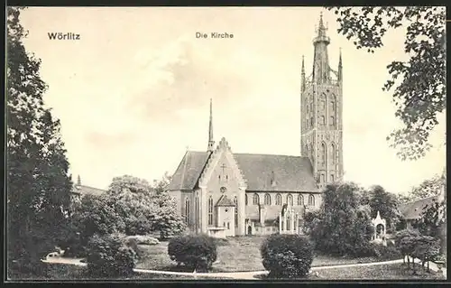 AK Wörlitz, Die Kirche