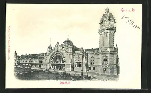 AK Köln a. Rh., Bahnhof