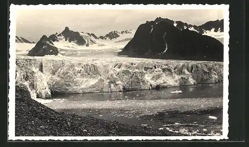 AK Gletscher Gollybreen mit Bruchzone