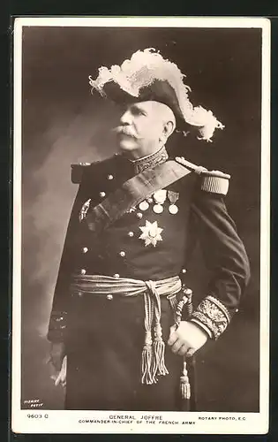 AK Heerführer, General Joffre, Commander-in-Chief of the French Army