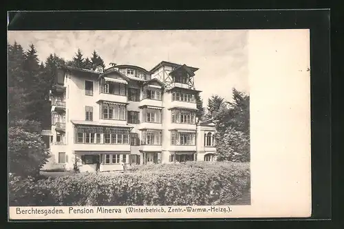AK Berchtesgaden, Hotel-Pension Minerva