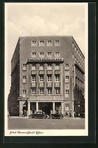 AK Essen, Hotel Vereinshaus, Bachstrasse 1