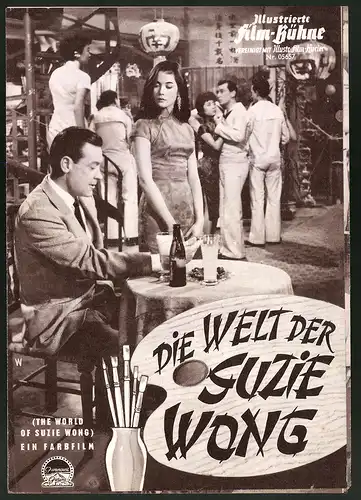 Filmprogramm IFB Nr. 05657, Die Welt der Suzie Wong, Nancy Kwan, William Holden, Regie: Richard Quine