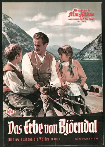 Filmprogramm IFB Nr. 05420, Das Erbe von Björndal, Joachim Hansen, Maj-Britt Nilsson, Regie: Gustav Ucicky
