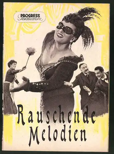 Filmprogramm PFI Nr. 41 /55, Rauschende Melodien, Jarmila Ksirowa, Sonja Schöner, Regie: E. W. Fiedler