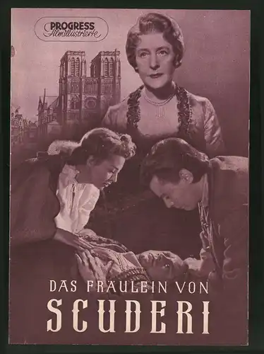 Filmprogramm PFI Nr. 59 /55, Das Fräulein von Scuderi, Henny Porten, Willy A. Kleinau, Regie: Eugen York