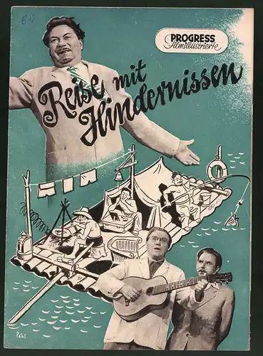 Filmprogramm PFI Nr. 67 /54, Reise mit Hindernissen, W. Merkurjew, B. Tschirkow, Regie: Michail Kalatosow