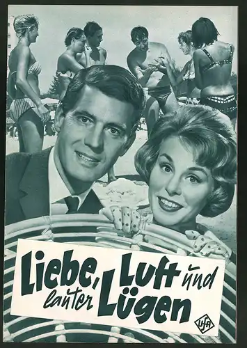 Filmprogramm DNF, Liebe, Luft und lauter Lügen, Eva-Ingeborg Scholz, Gerhard Riedmann, Regie: Peter Beauvais