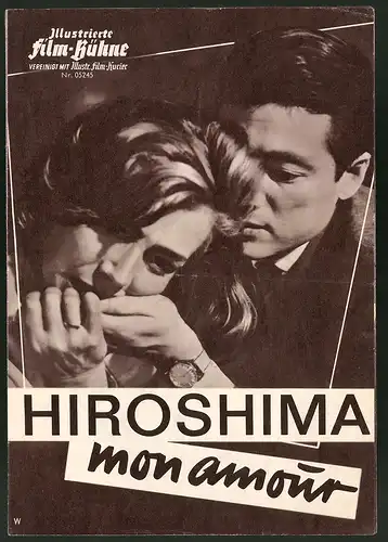 Filmprogramm IFB Nr. 05245, Hiroshima mon amour, Emmanuele Riva, Eiji Okada, Regie: Alain Resnais