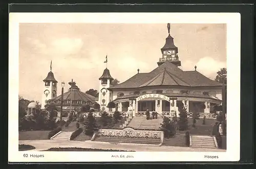 AK Bern, Schweizerische Landesausstellung 1914, Hospes