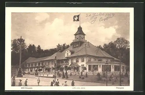 AK Bern, Schweizerische Landesausstellung 1914, Hospes