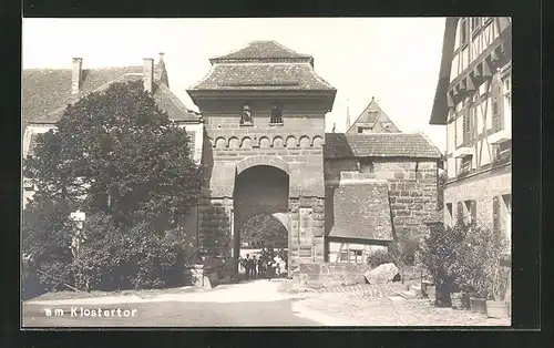 AK Maulbronn, Cisterzienser-Kloster, Am Klostertor