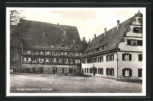 AK Maulbronn, Kloster Maulbronn, Gasthaus Zum Klosterkeller & Schmiede
