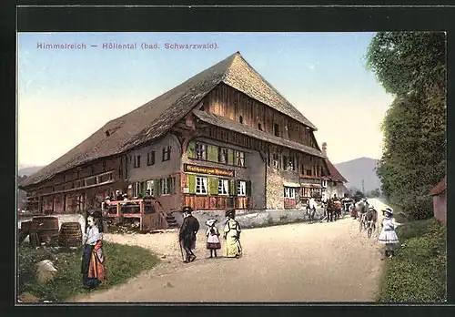 AK Höllental /Bad. Schwarzwald, Gasthaus zum Himmelreich