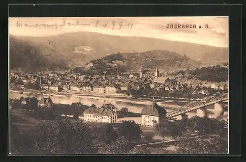 AK Eberbach a. N., Teilansicht