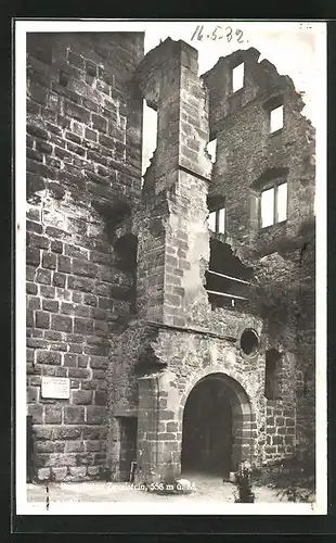 AK Bad Teinach, Burg-Ruine Zavelstein, Detail