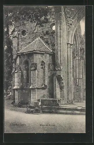 AK Allerheiligen, Kloster-Ruine, Detail