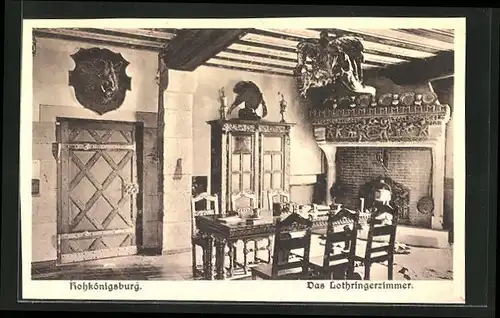 AK Hohkönigsburg, Das Lothringerzimmer