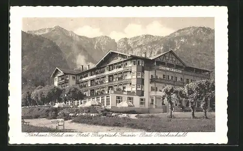 AK Bayrisch Gmain, Kurhaus Hotel am Forst