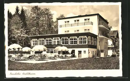 AK Bischofswiesen, Passhöhe Hallturm
