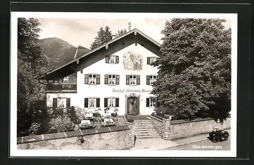 AK Oberammergau, Gasthof Ambronia