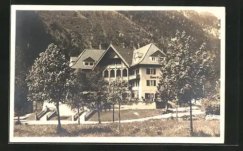 AK Oberammergau, Gasthaus am Berg