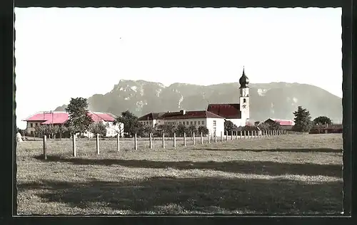 AK Feldkirchen, Ortspartie mit Kirche
