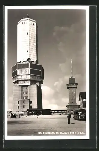 AK Feldberg / Taunus, Aussichtsturm auf dem Gr. Feldberg