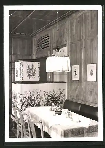 AK Pfaffenhofen, Hotel Müllerbräu, Innenansicht