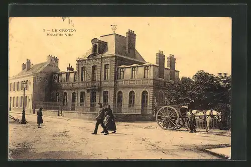 AK Le Crotoy, Hôtel-de-Ville