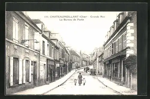 AK Chateaumeillant, Grande Rue, Le Bureau de Poste