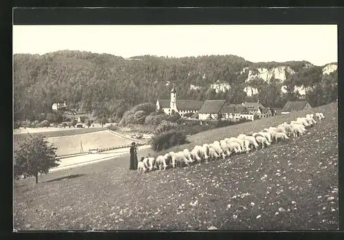 AK Beuron, Schäfer und seine Schafe
