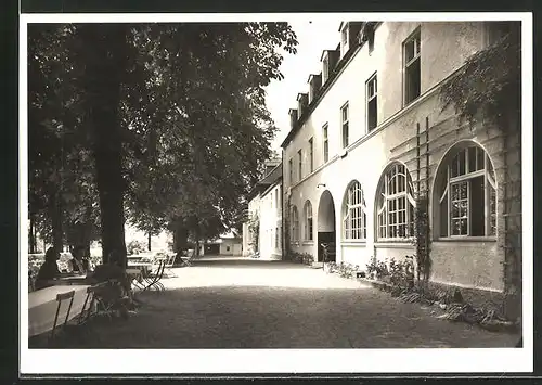 AK Bad Gögging, Hotel Römerbad mit Gartenwirtschaft