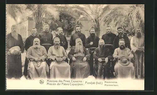 AK Pundjab, Missions des Pères Capucins: Missionnaires