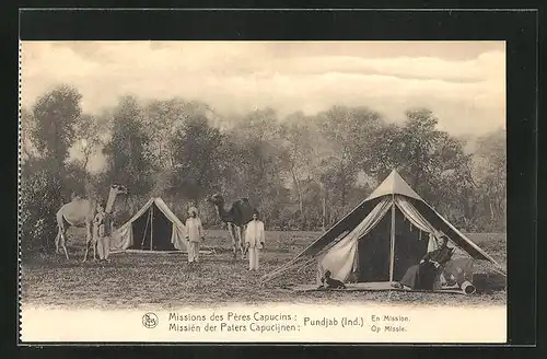 AK Pundjab, Missions des Pères Capucins: En Mission