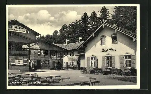 AK Deisenhofen, Gasthaus Kugler Alm