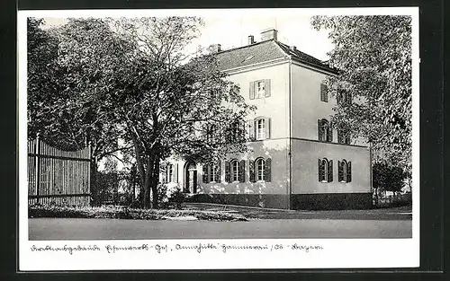 AK Hammerau / Ainring, Verwaltungsgebäude des Annahütte-Eisenwerkes