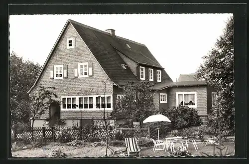 AK Willingen /Hochsauerland, Hotel Haus Gerhard, Brilonerstrasse 48