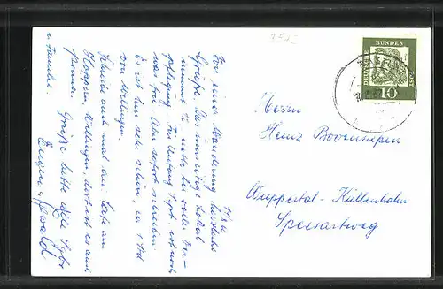 AK Rattlar, Gasthof zur Post, Innenansicht, Partie im Dommeltal