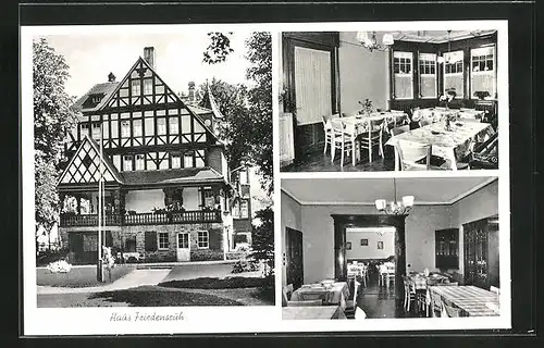 AK Laubach /Oberhessen, Müttergenesungsheim Haus Friedensruh der Arbeiterwohlfahrt Hessen e. V., Innenansicht