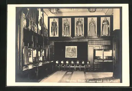 AK Worms, Neuer Kaisersaal im Rathaus