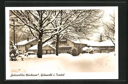 AK Grünwald i. Isartal, Gasthaus Grünwalder Weinbauer