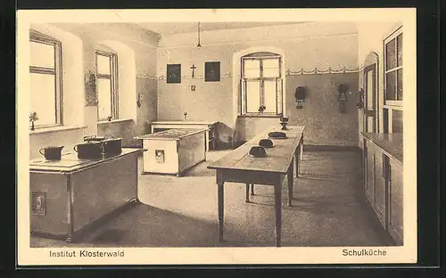 AK Klosterwald, Schulküche des Instituts