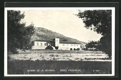 AK Sierra de la Ventana, Hotel Provincial