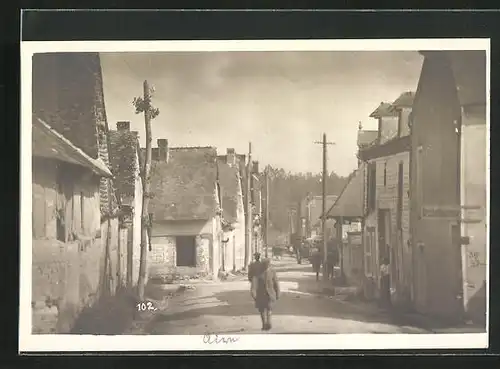 Foto-AK Aire, Strassenpartie im Ort